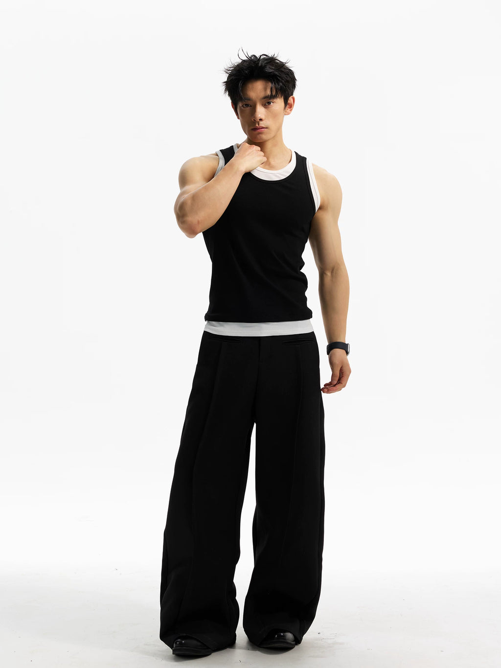 DAY NY Fake Two-piece Slim-fit Versatile Vest