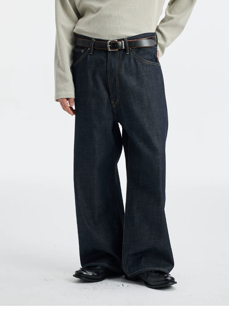 BUTTBILL Vintage Straight Leg Baggy Jeans