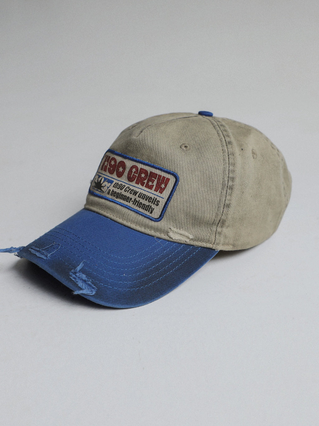 TH90 Retro Destruction Old Wipe Dirty Baseball Cap