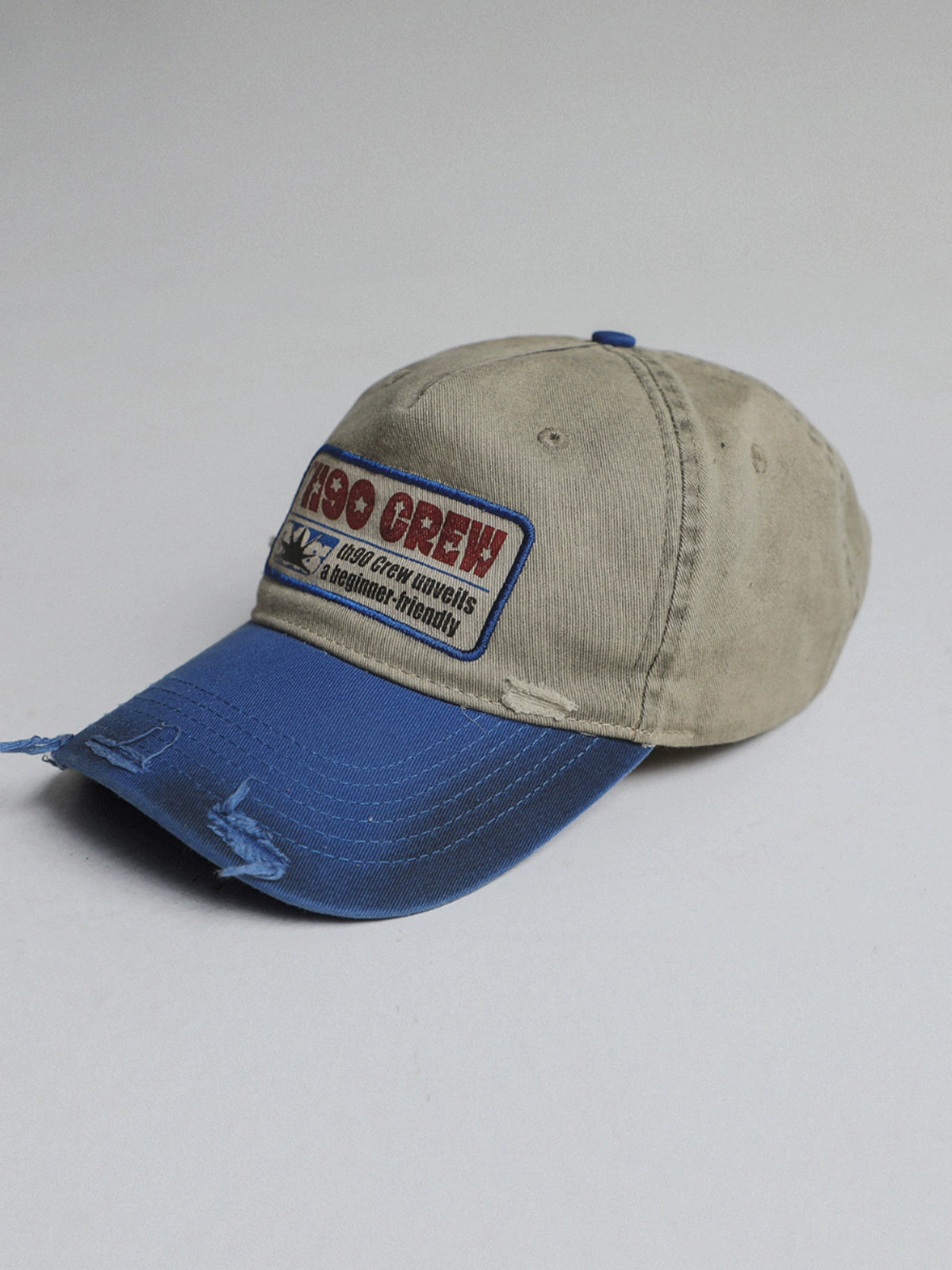 TH90 Retro Destruction Old Wipe Dirty Baseball Cap