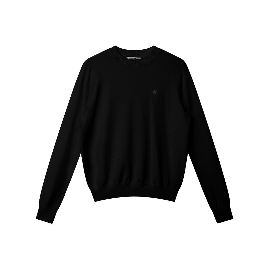 FUNKYFUN Bottomed Long-sleeved Knitted Pullover