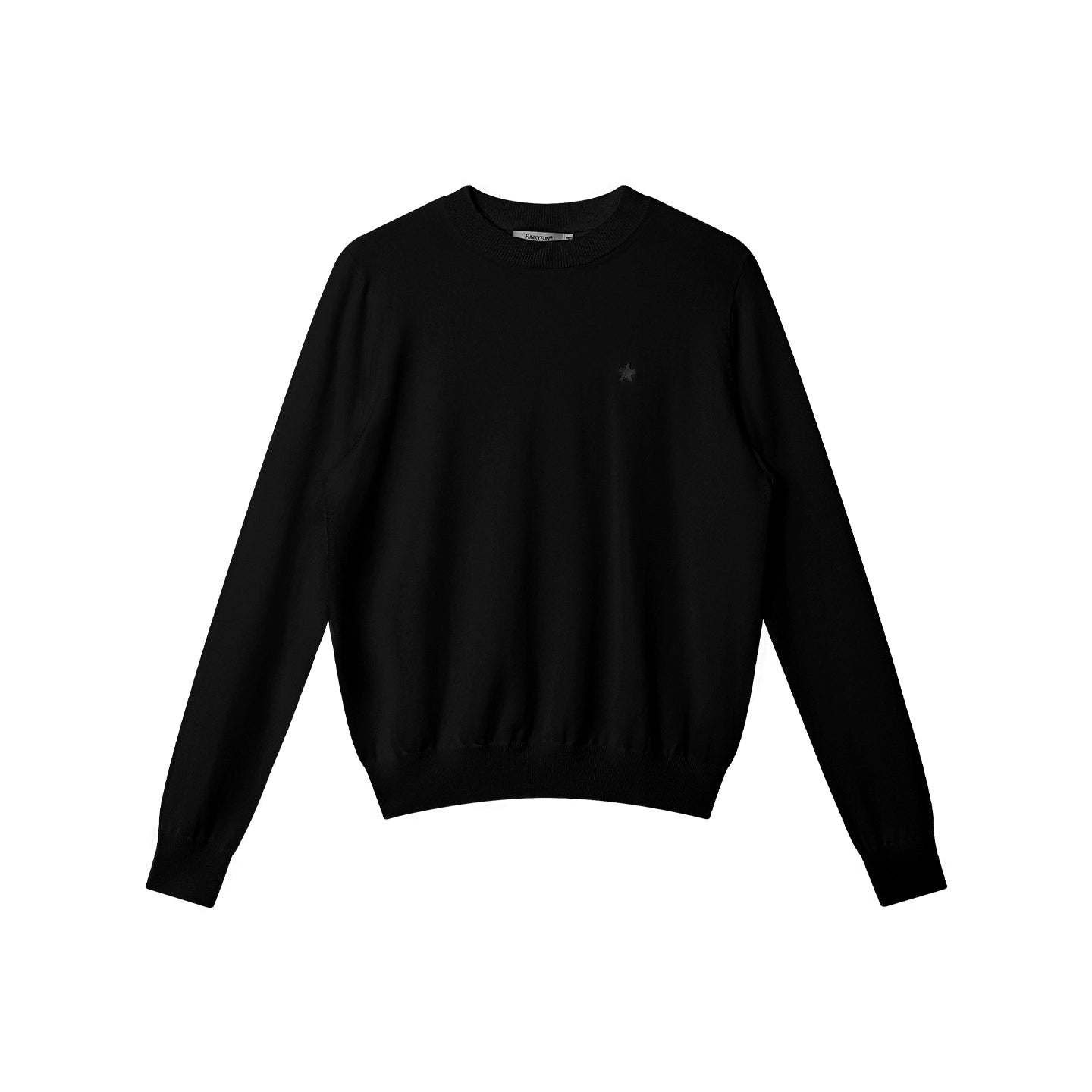 FUNKYFUN Bottomed Long-sleeved Knitted Pullover