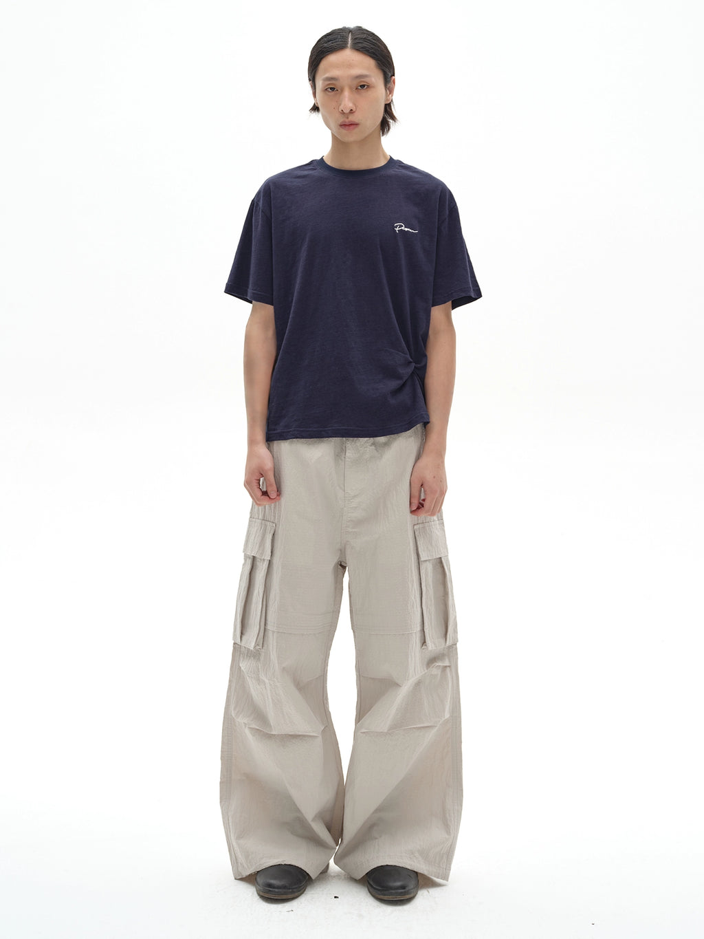 POH Rose Twisted Structure Casual Tee