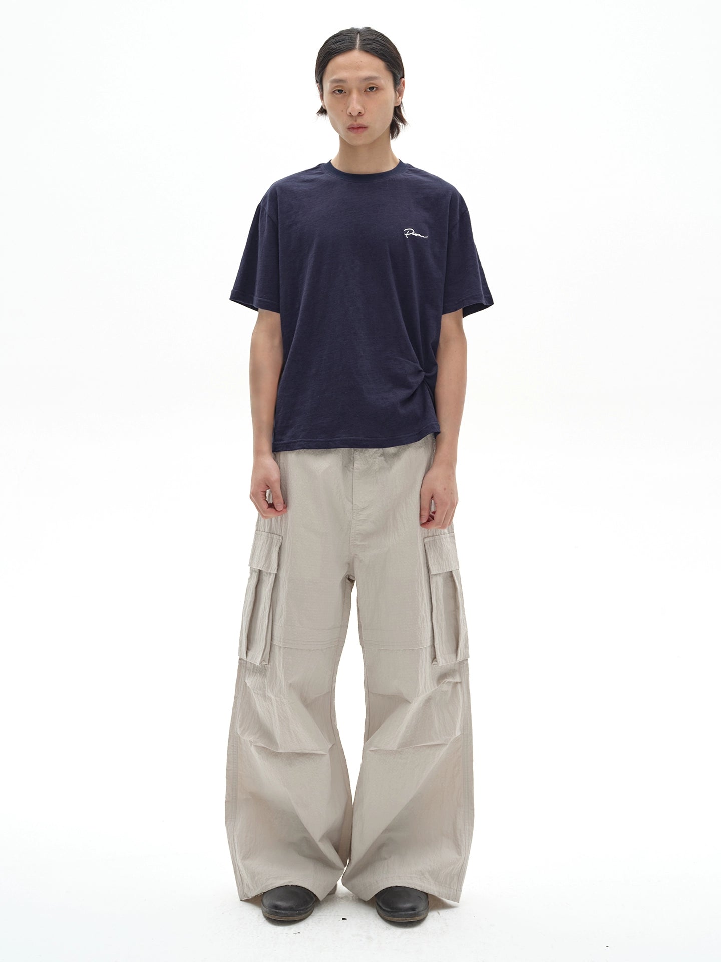 POH Rose Twisted Structure Casual Tee