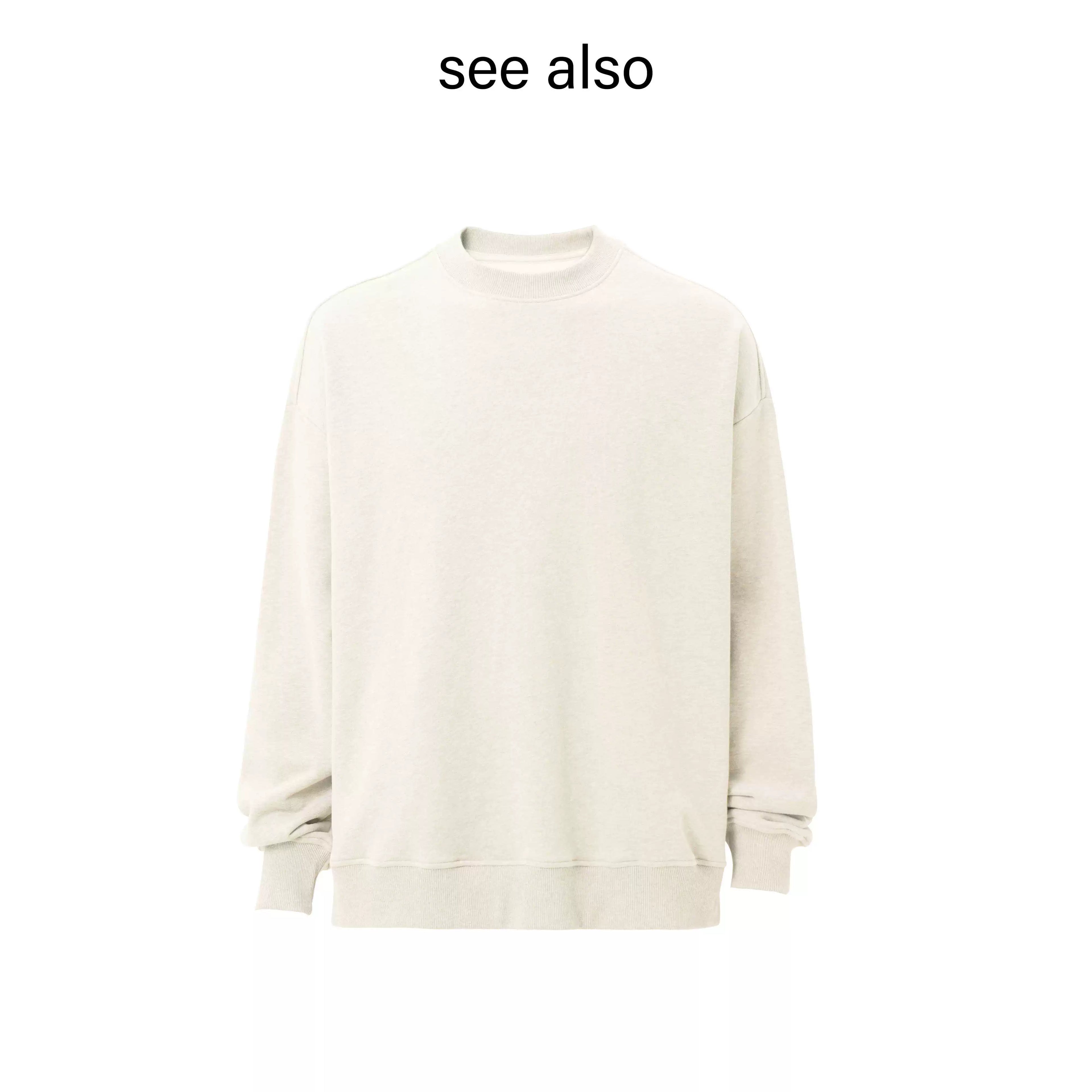 SEE ALSO LE Lazy 100% Cotton Sweatshirt