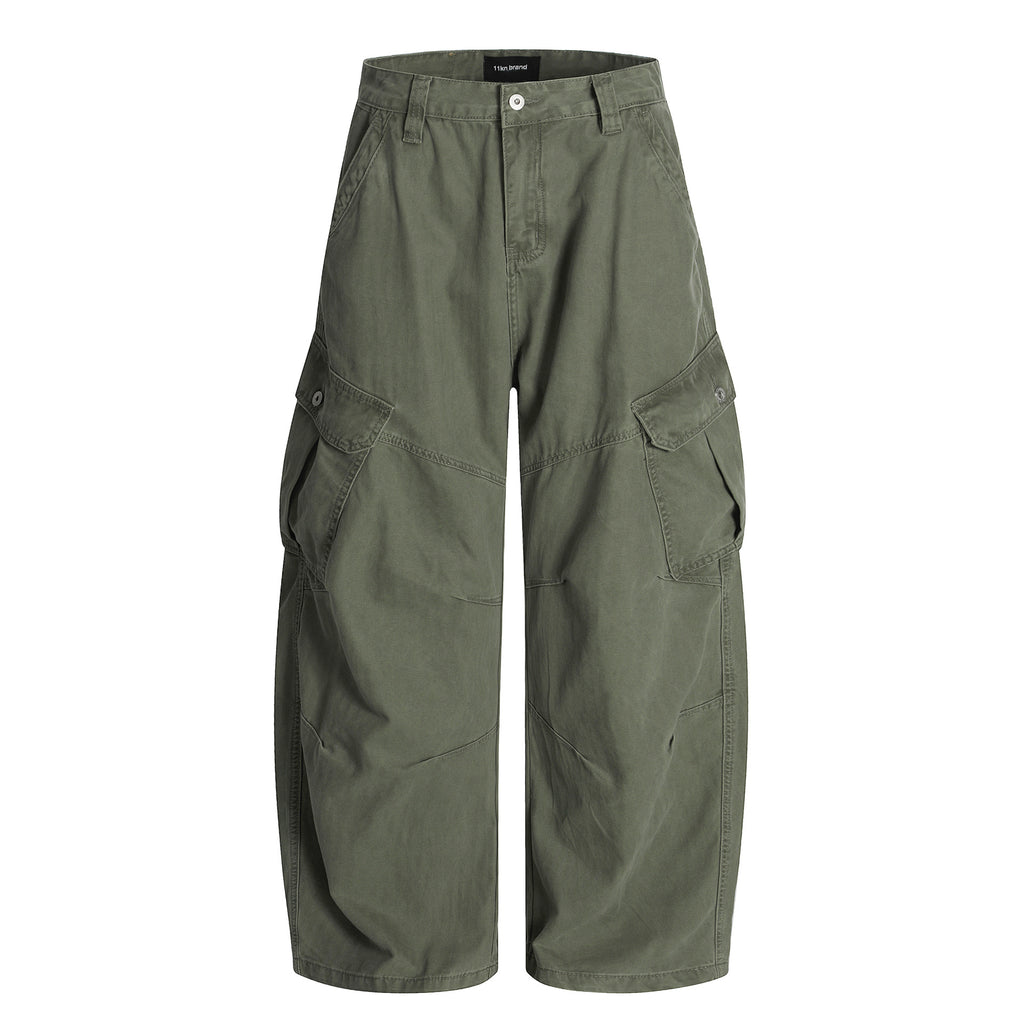 11KN Retro Slim Loose Versatile Scimitar Pants