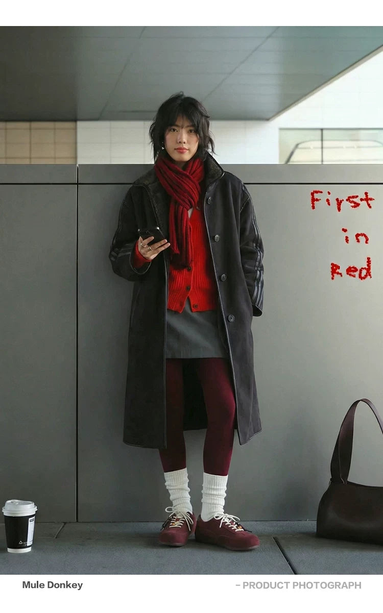 Mule Donkey Doki Milk Series Soft-soled Forrest Gump Shoes