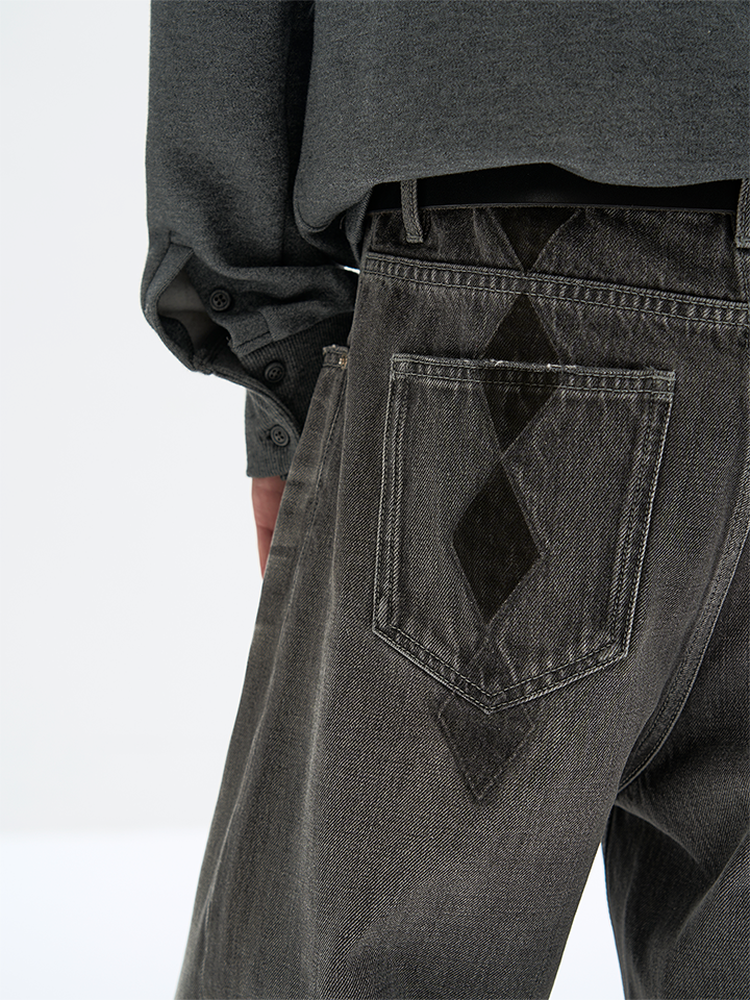 Slight Vogue Retro Straight Loose Jeans