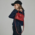 Avalea Soft Cowhide Portable Shoulder Messenger Bag