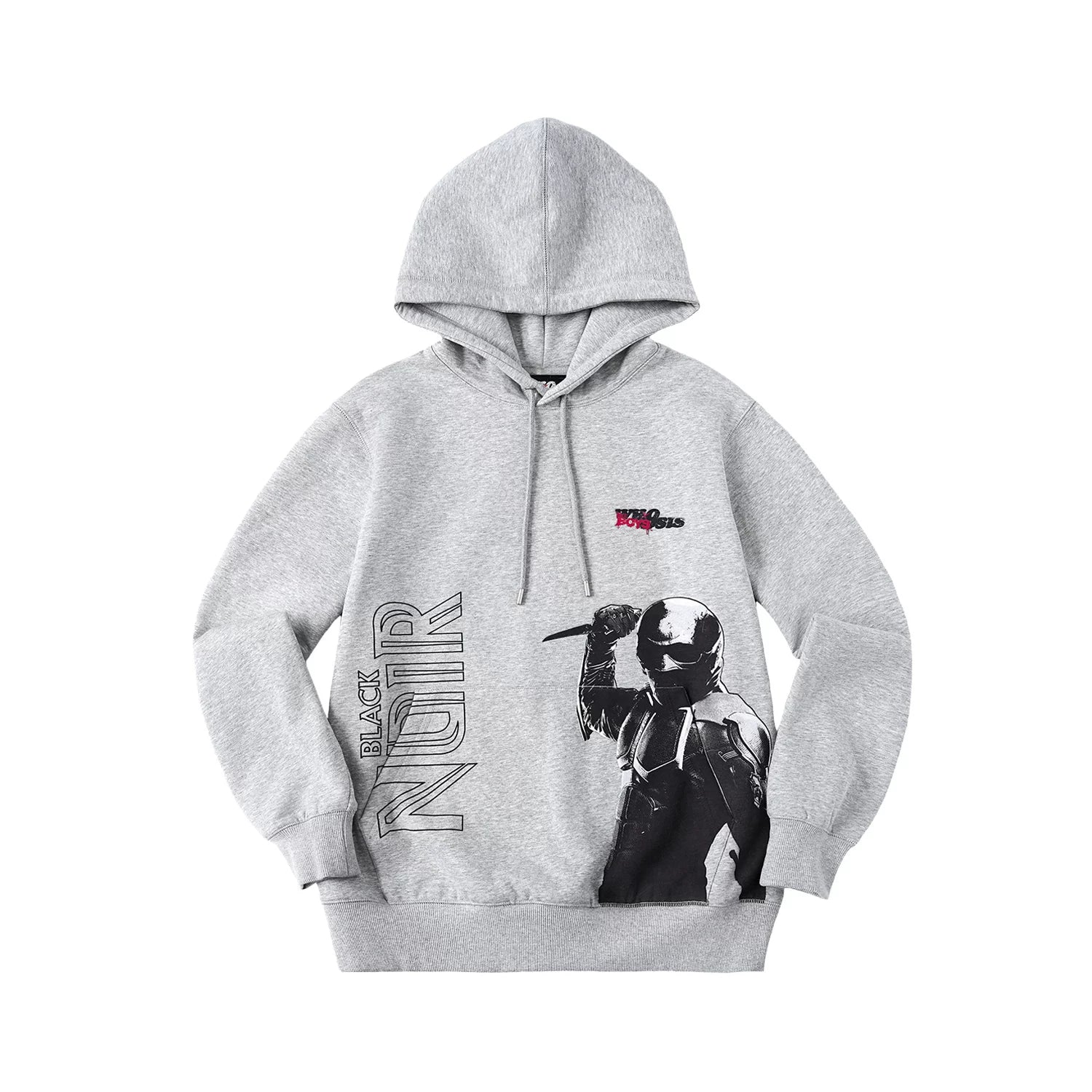 WHOOSIS Logo Print Loose Sweater