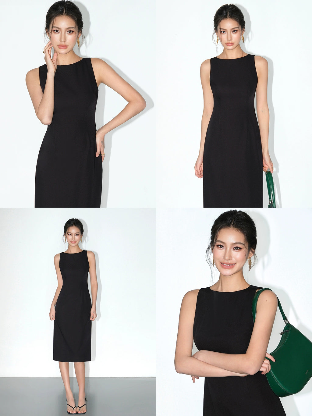 NEVA HU Suit Vest Dress