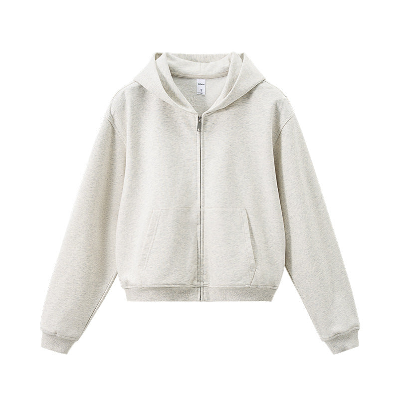 Inflation Short Knit Hooded Jacket
