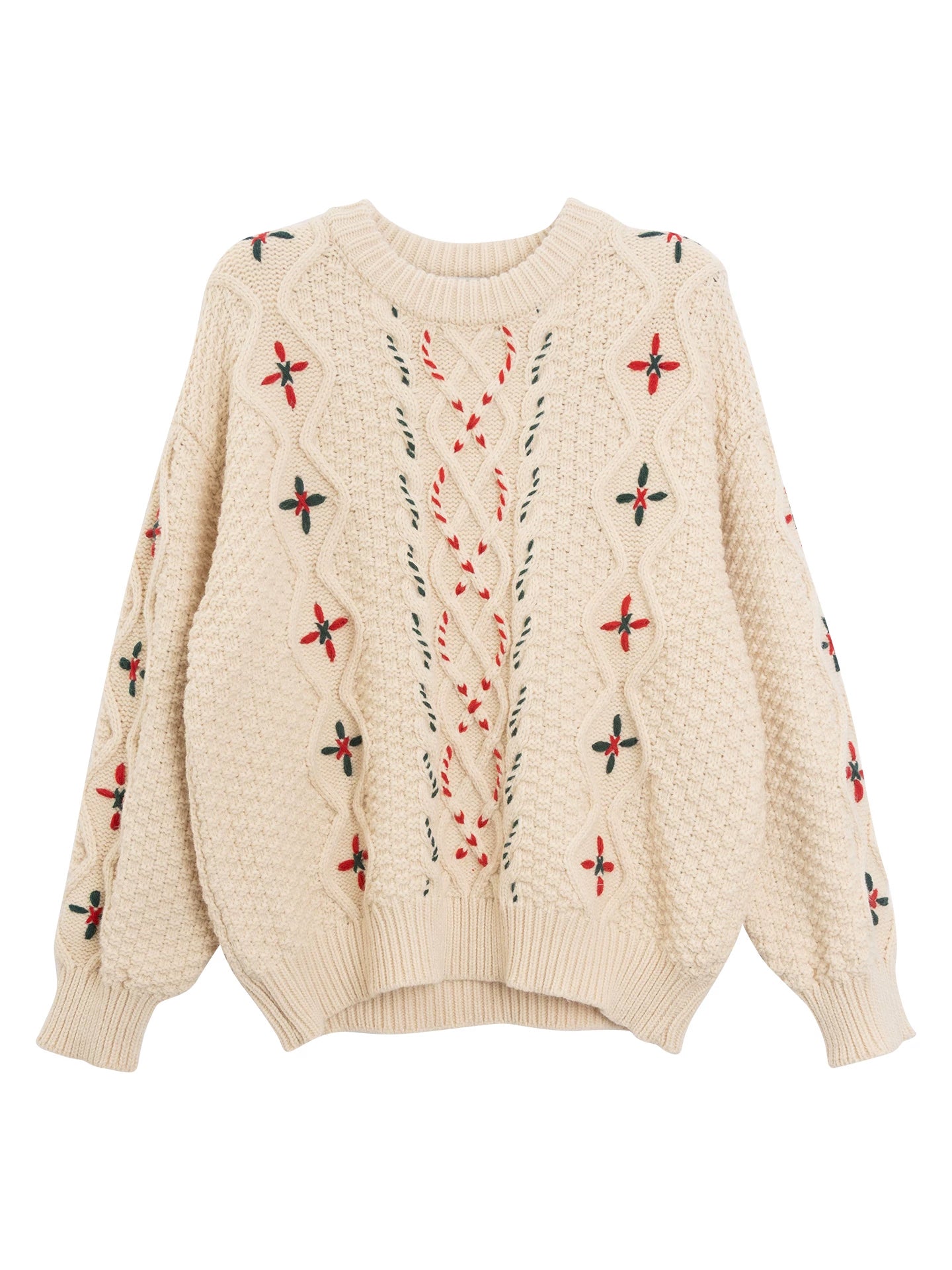 LOVEHEYNEW Temperament Retro Loose Lazy Sweater