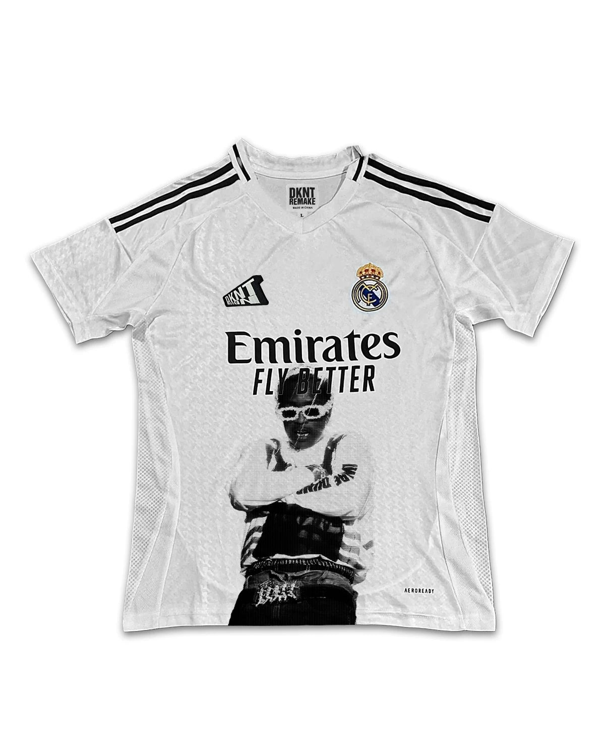 KANYE Portrait Print Casual Versatile Tee
