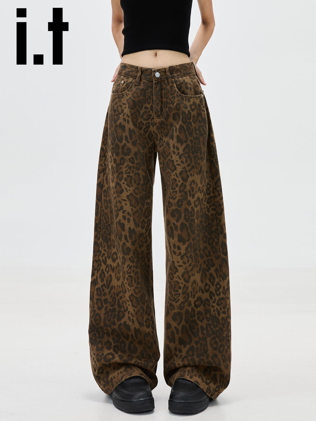 IT: CHOCOOLATE Wide-leg Jeans