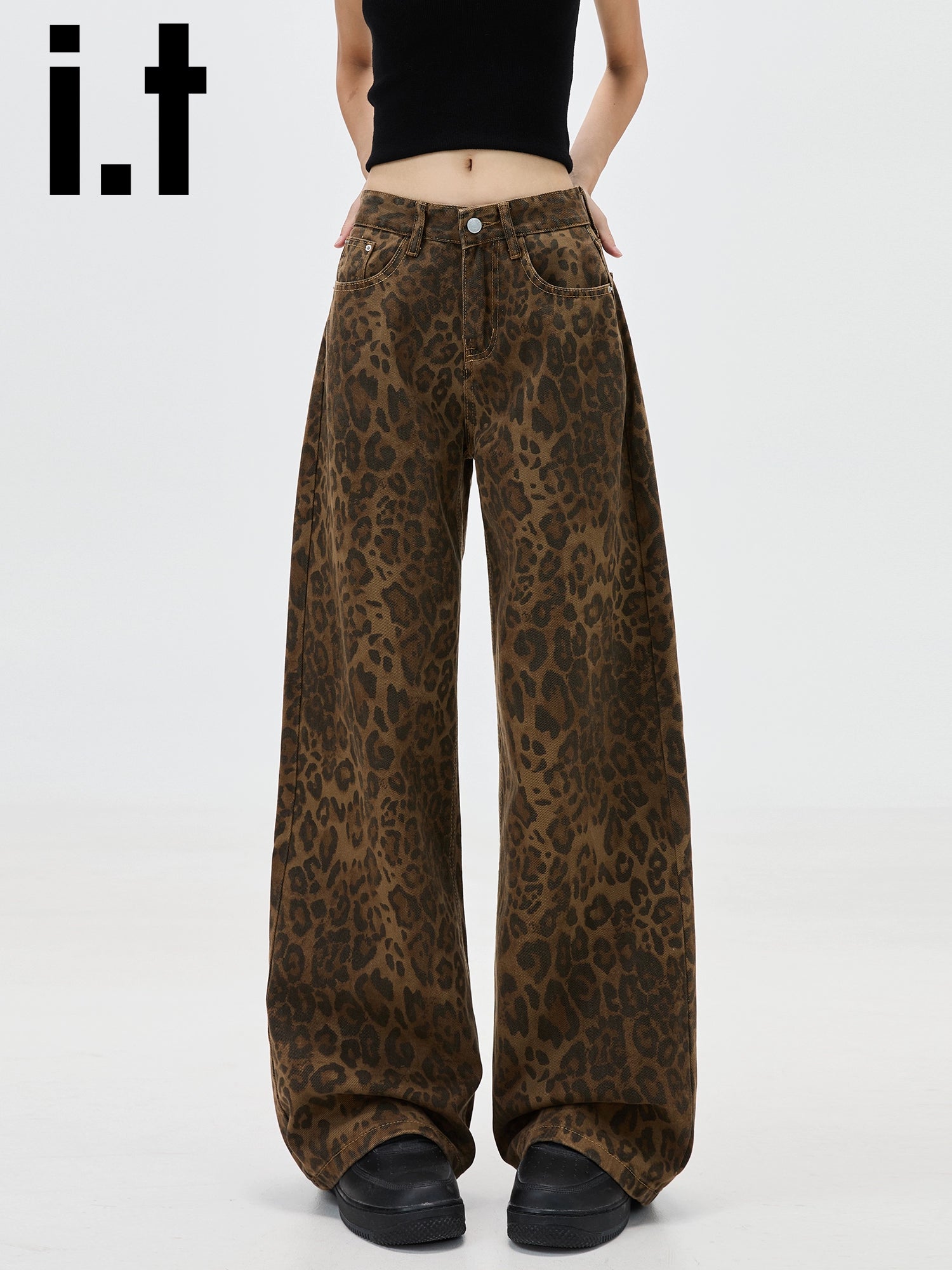 IT: CHOCOOLATE Wide-leg Jeans