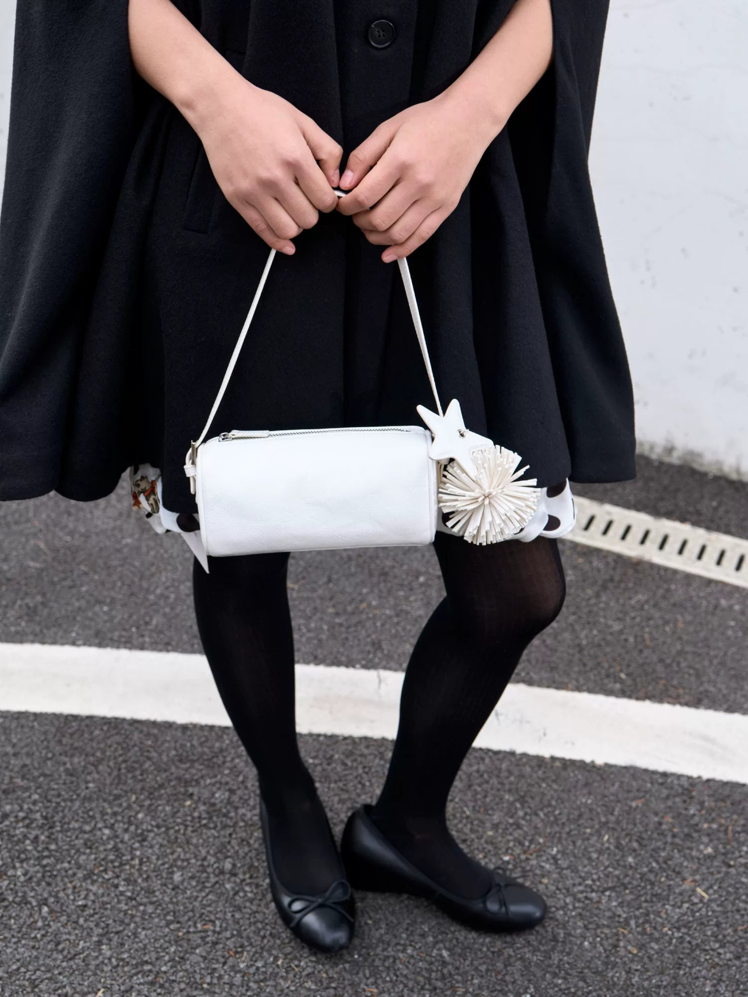 ECODAY Tassel Accessories Hand Shoulder Bag