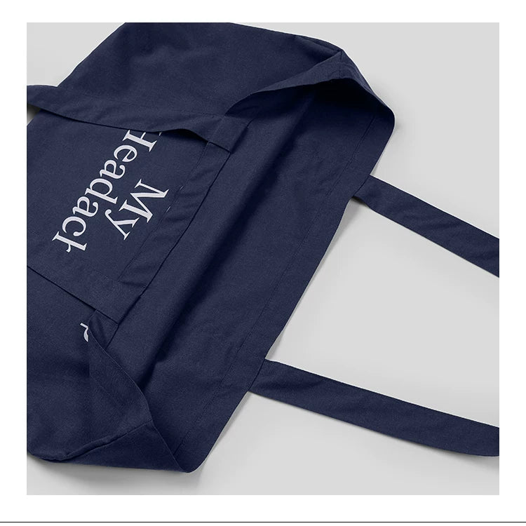 HEADACHE Casual Simple Canvas Bag