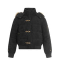 NOMANIAI Vintage Suede Hooded Removable Stand-Up Jacket