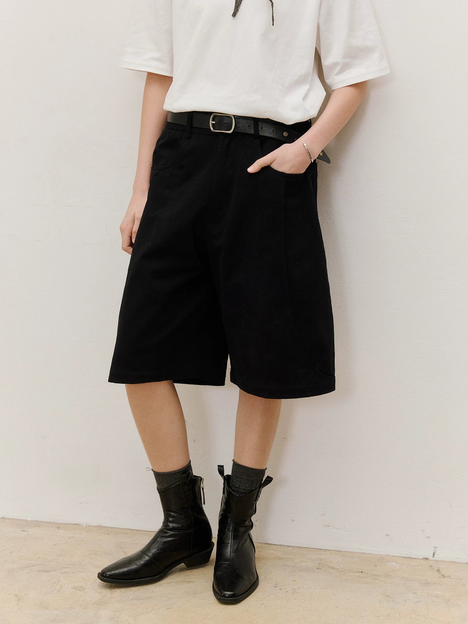 LR MADE Vintage Simple Casual Shorts