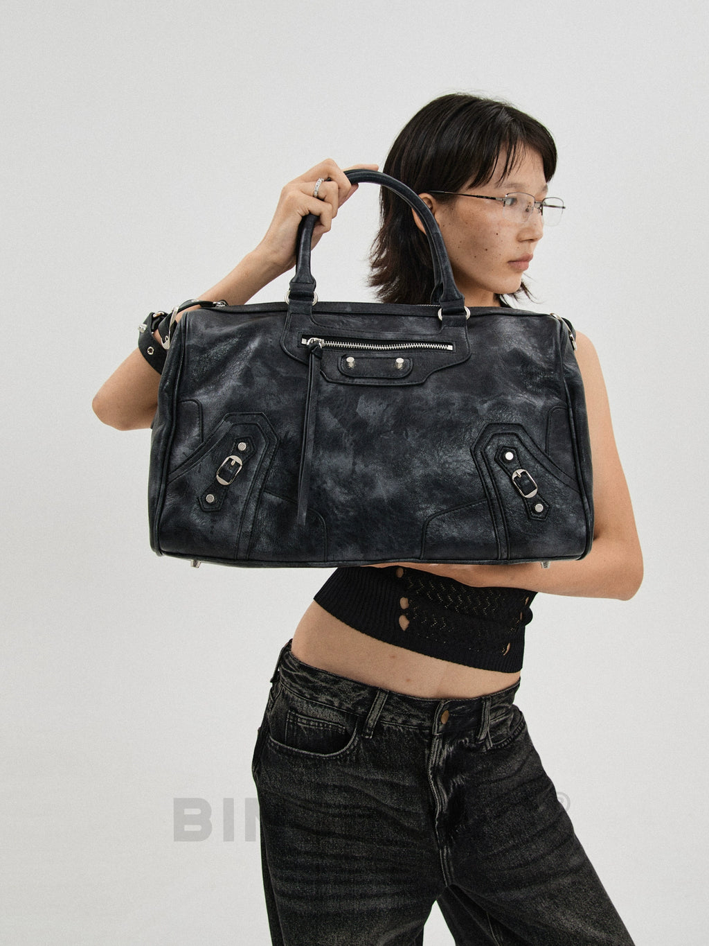 BINGBONG Stylish Commuter Large Capacity Shoulder Bag