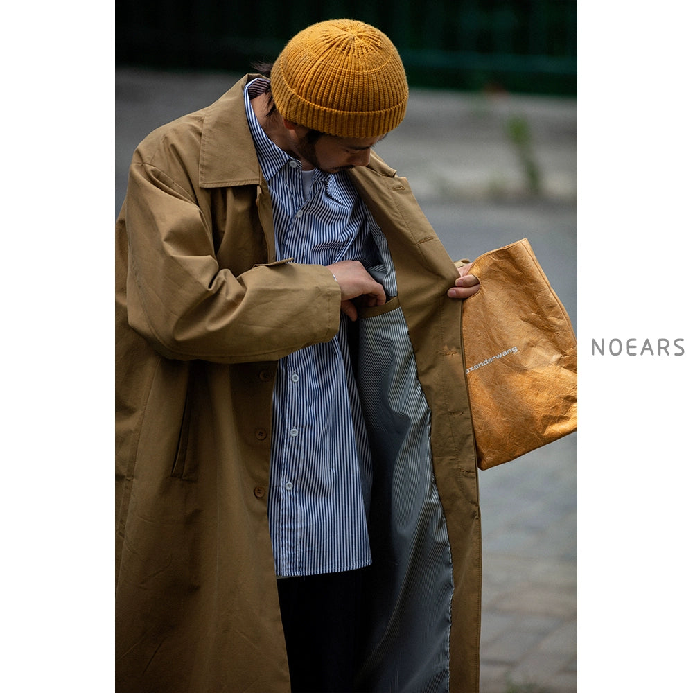 NOEARS Japanese Tooling Medium and Long Windproof Loose Jacket