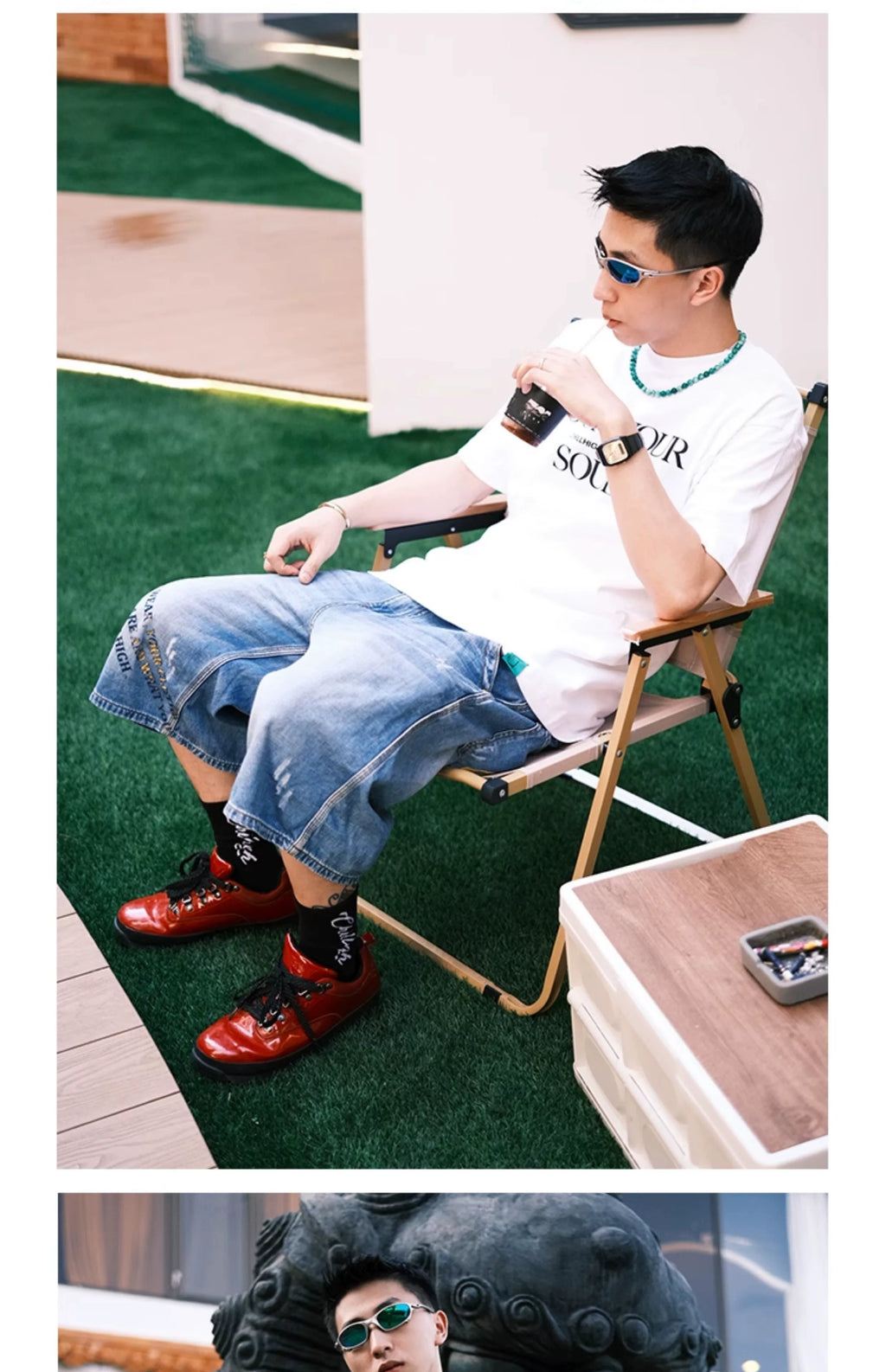 ChillHigh Simple Casual Loose Tee