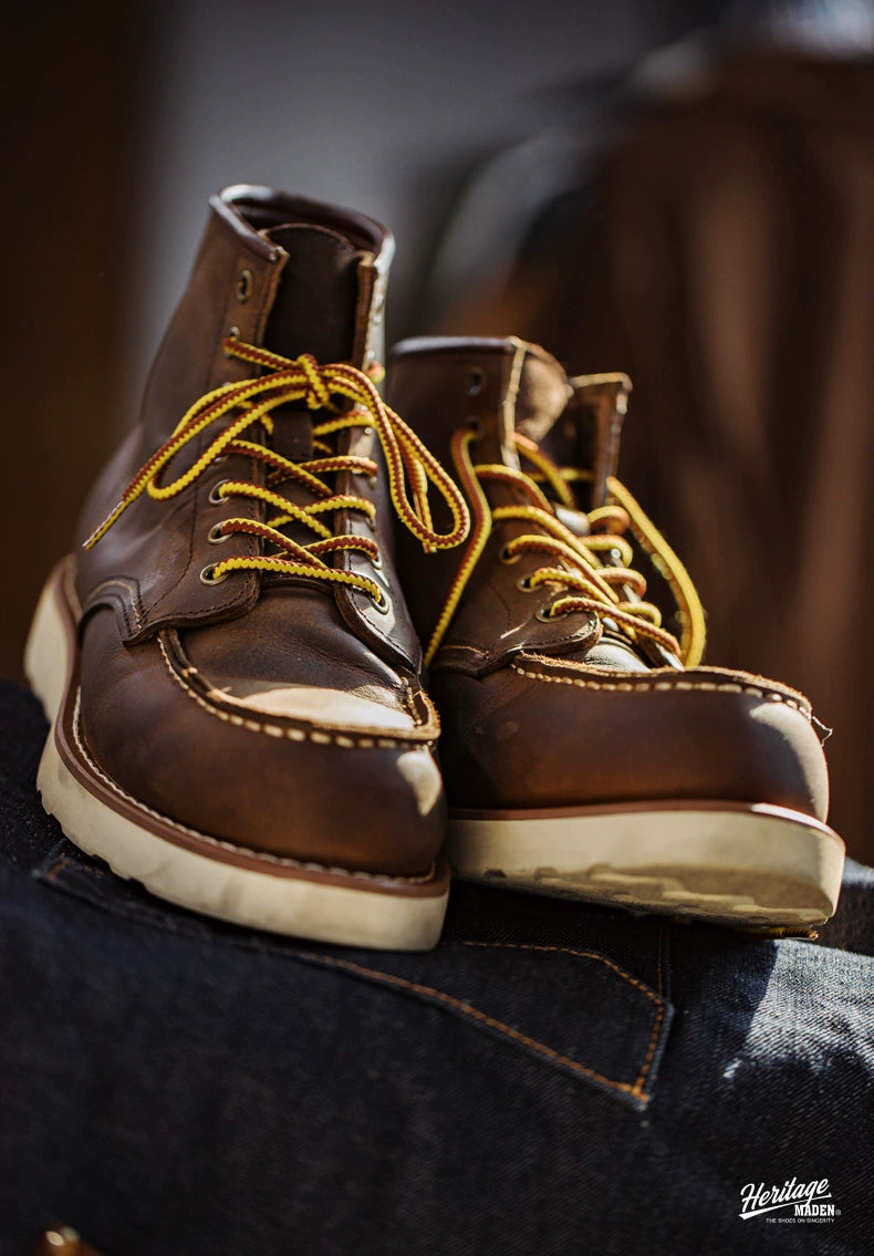 Madden Top Layer Cowhide Retro Square Head Leather Martin Boots