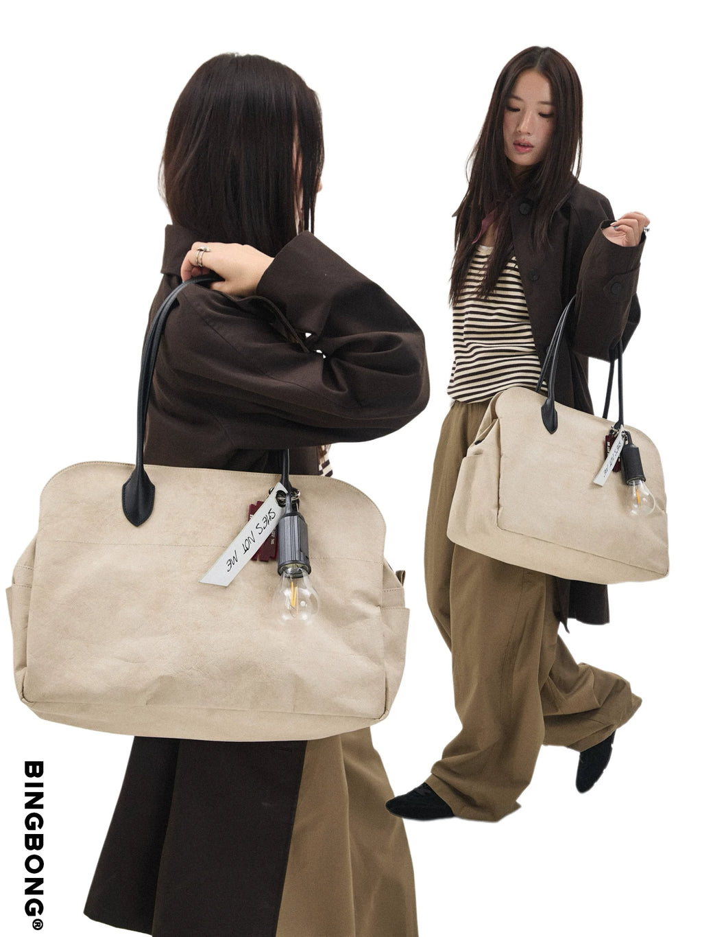 BINGBONG Shoulder Large Capacity Travel Bag