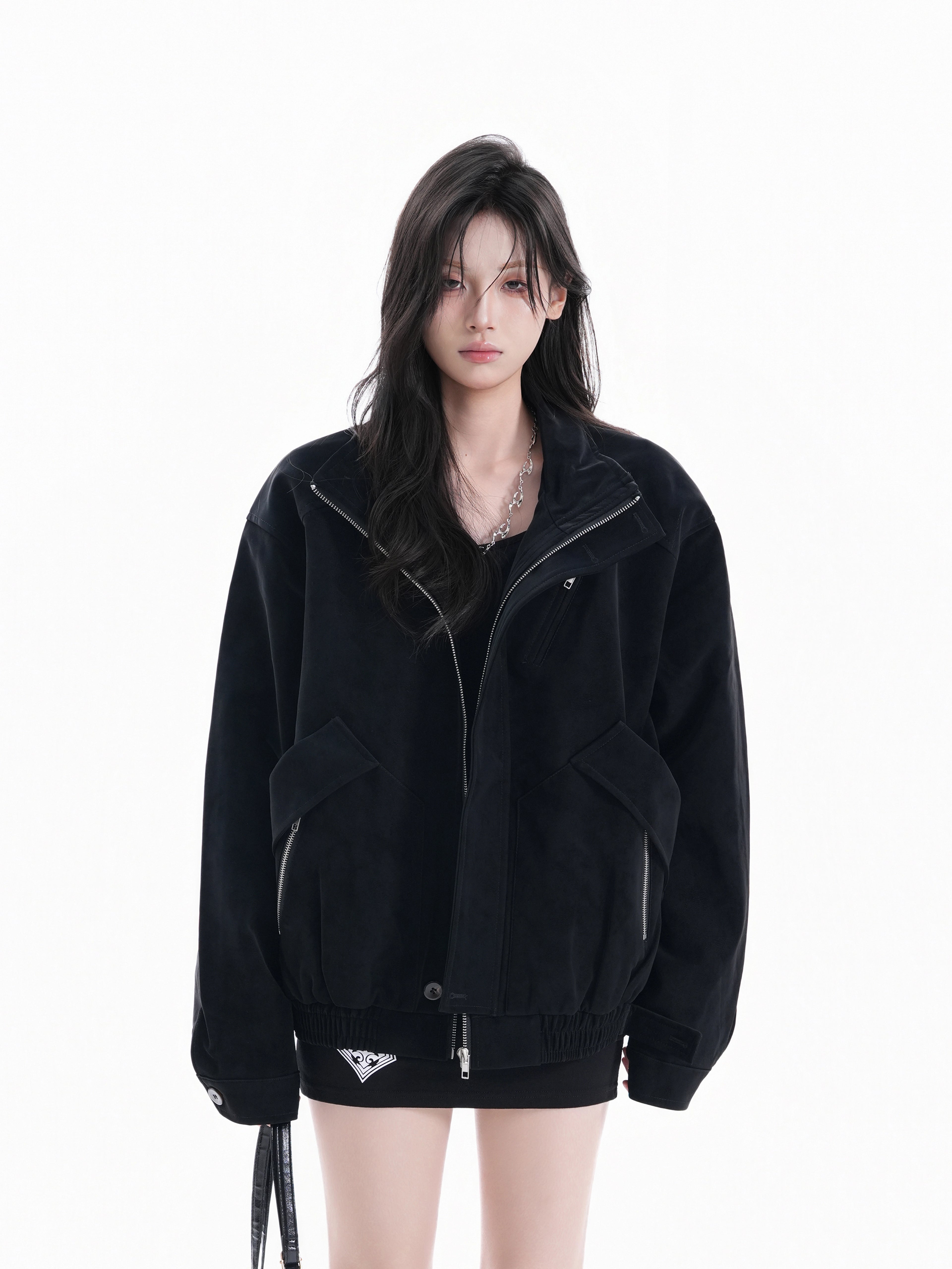Zuocisankon Vintage Loose Jacket