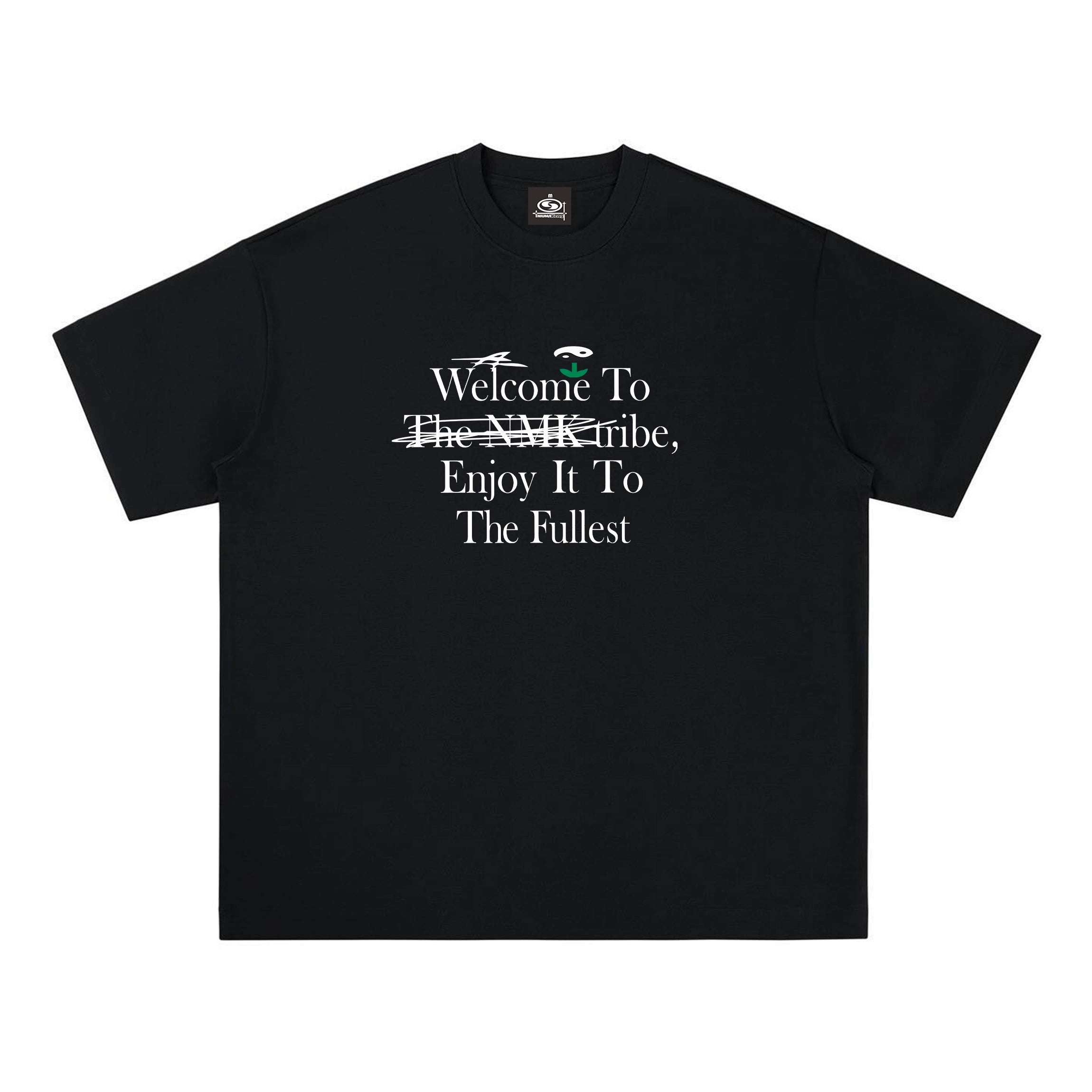 (NMK) Solona Cool Plant Theme Alphabet Printing Sunscreen Tee