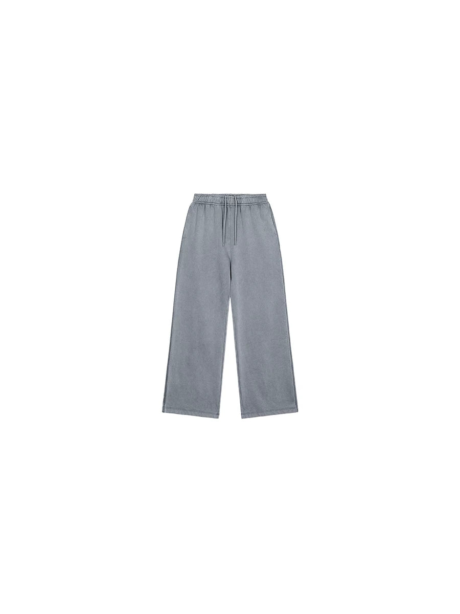 PLUS NO LOGO Retro Wide-leg Casual Sweatpants