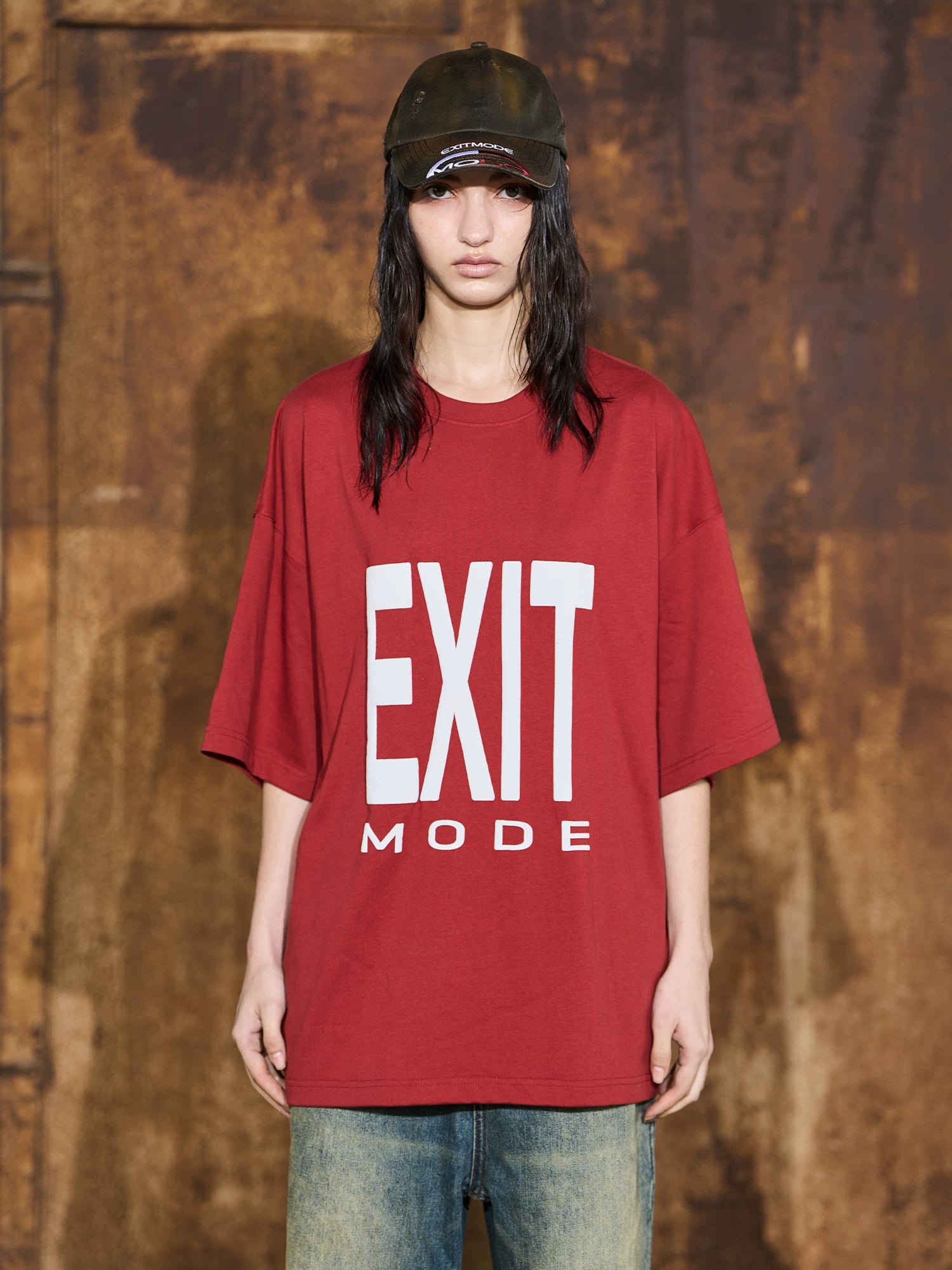 BLINDNOPLAN Basic Large Logo Printing Casual Tee