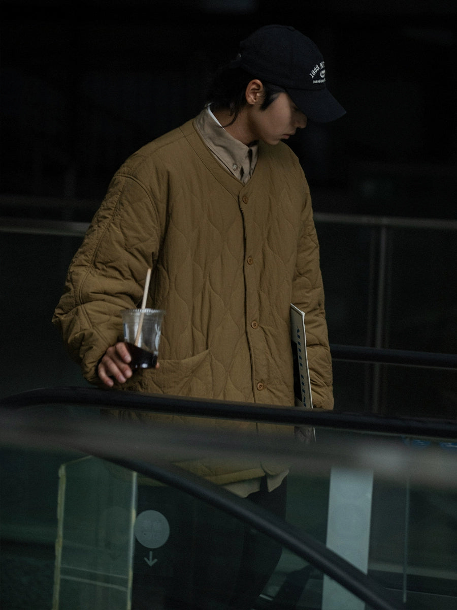 NOEARS Loose Vintage High Street Warm Padded Jacket