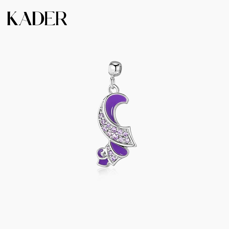 KADER Card Pony Poly Pendant Necklace