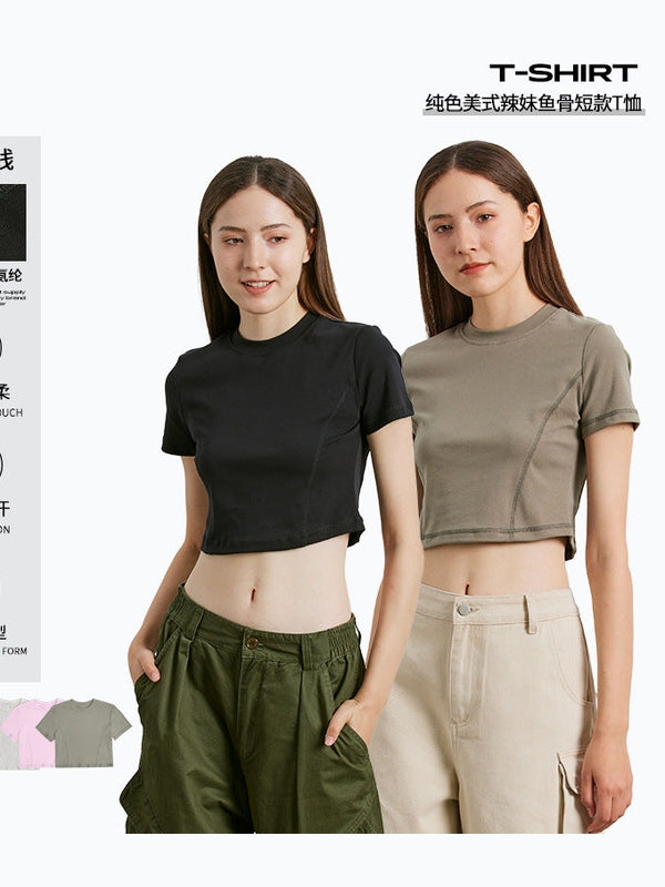 UNF fishbone women Crop Top