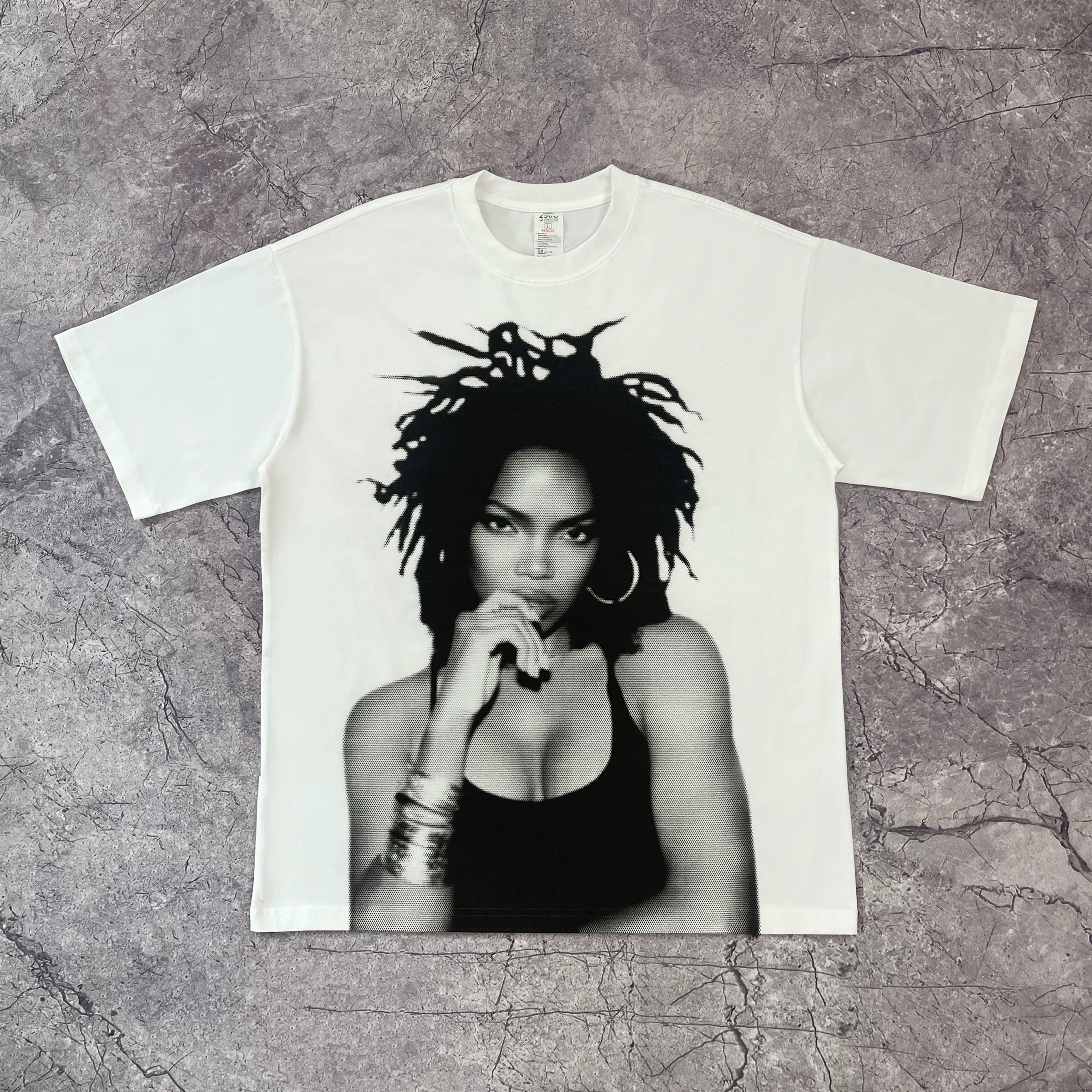 DKNT Character Print Casual Loose Tee