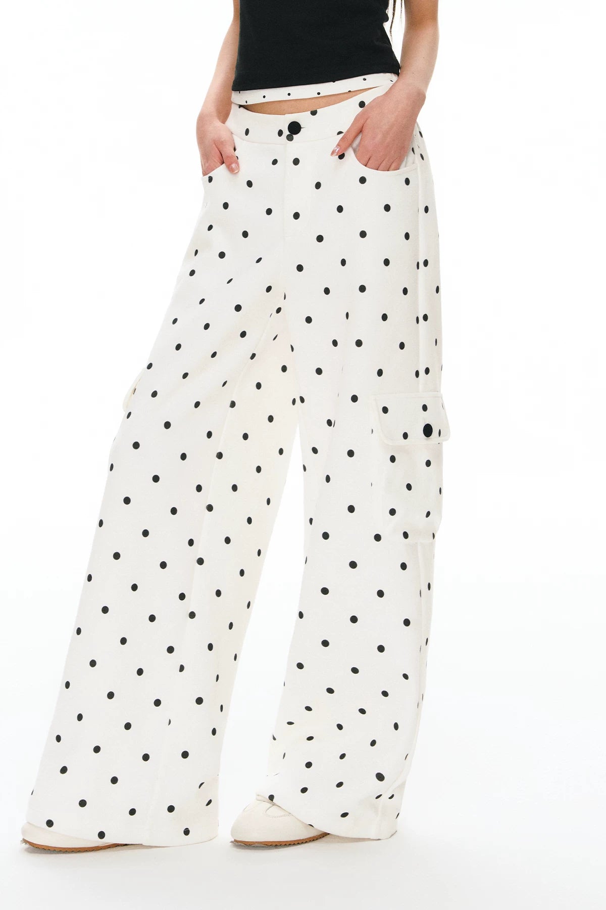 Ariseism Polka-dot Slacks