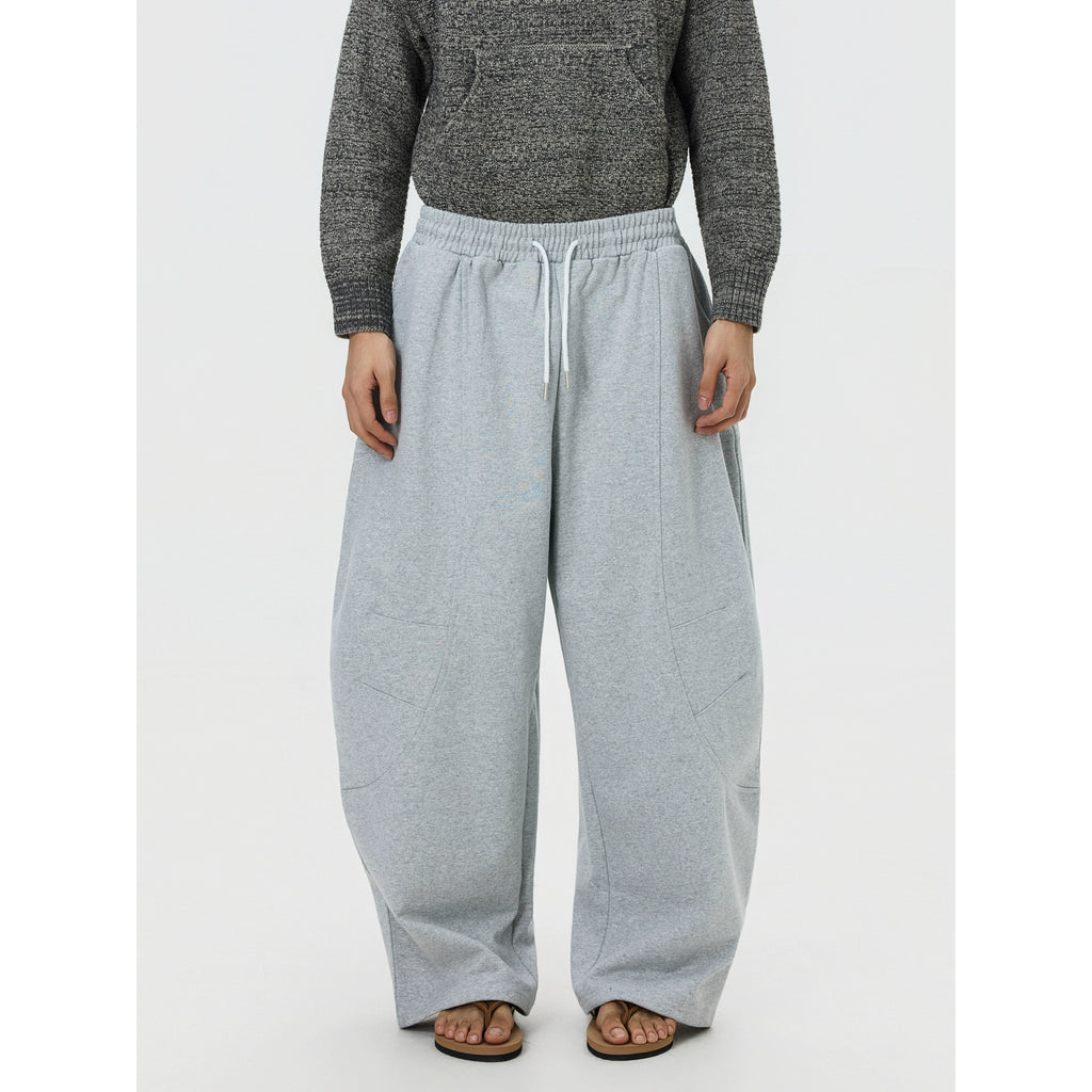 BTSG Retro Silhouette Drawstring Sweatpants