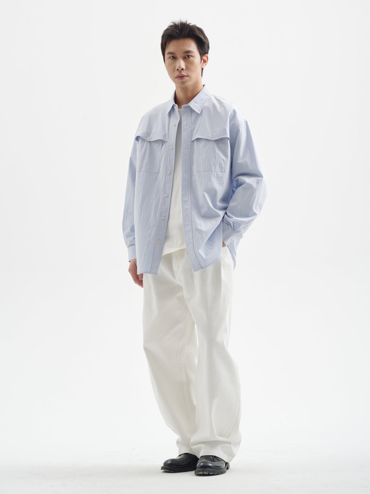 BUTTBILL 25SS puree heavy twill washed micro-cocoon jeans