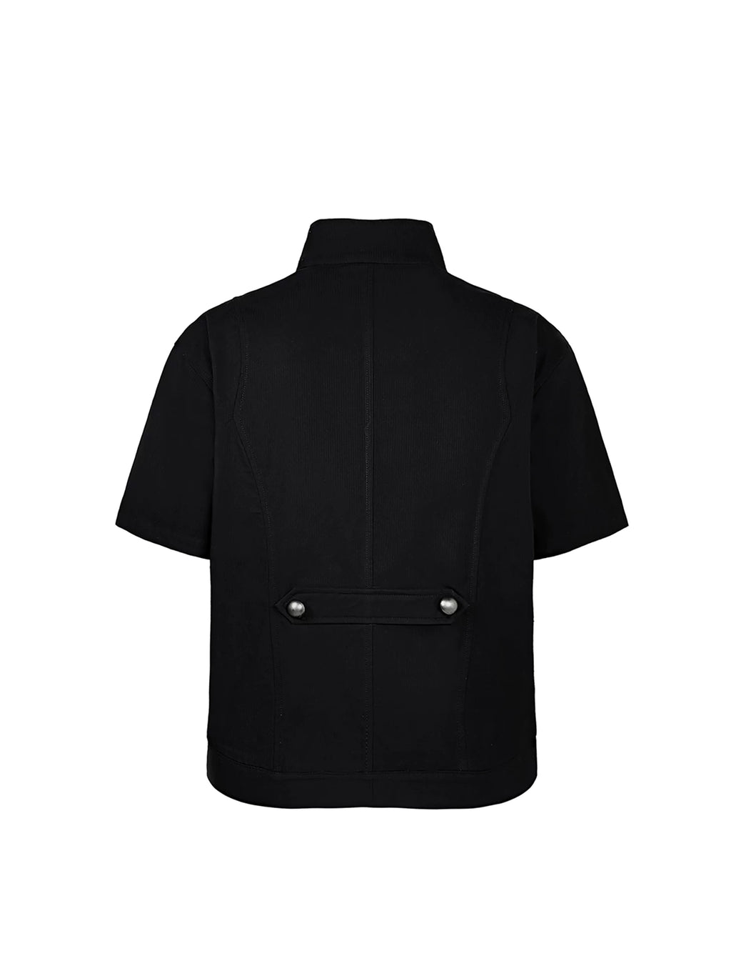 TZ Killer Zip Loose Versatile Short Sleeve Shirt