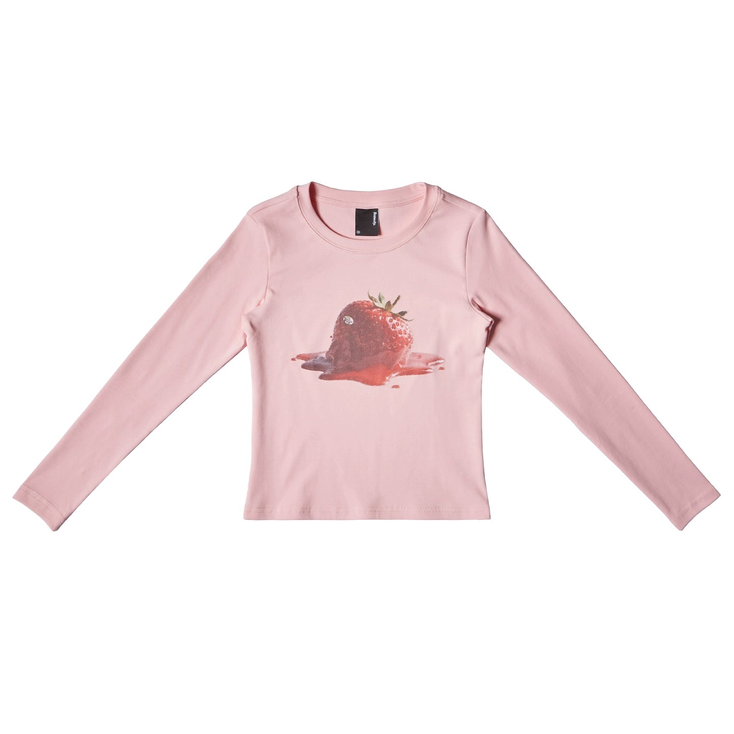 Remedy Fun Jam Print Front Shoulder Slim Short Long Sleeve