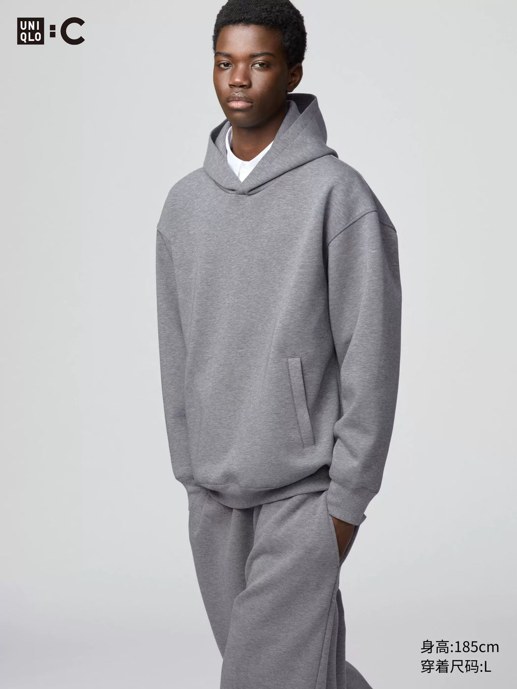 Uniqlo Casual Loose Hooded Sweater