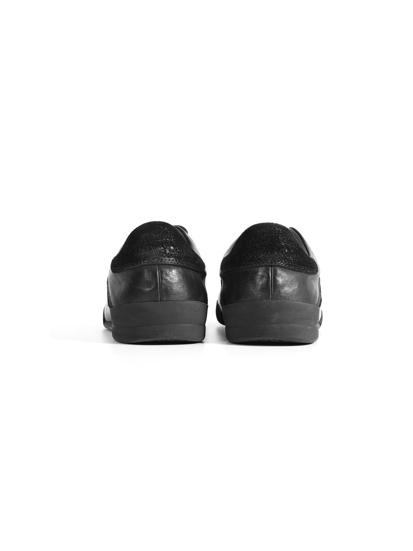 Slight Vogue Pleated Cut Flat Casual Leather Shoes