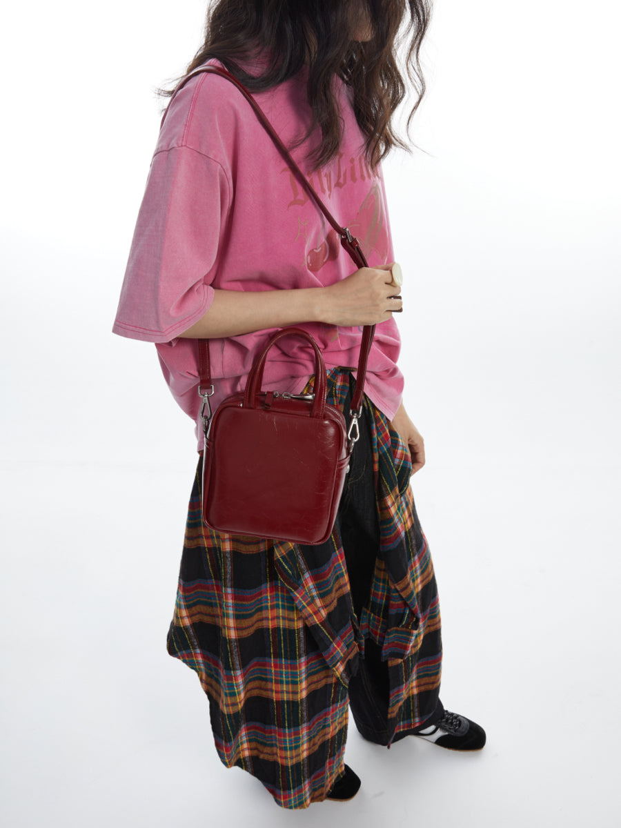 DirtySix Cow Split Leather cooperbag