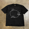 UPUPXIA Simple Hand-painted Loose Tee