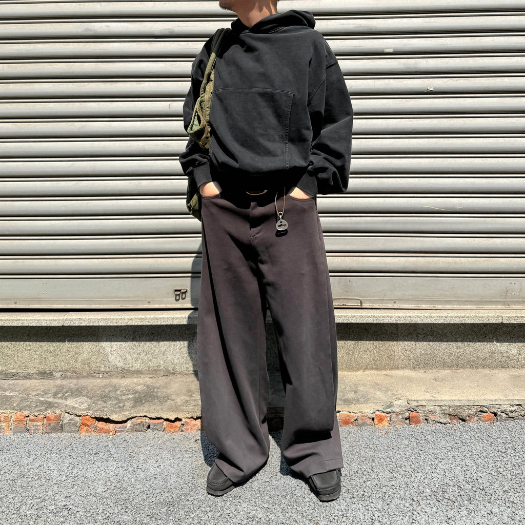 Anniehall Washed Old Hooded Sweater