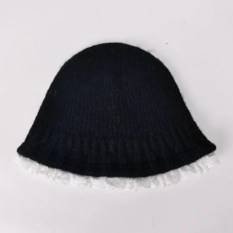 YORSOY Retro Lazy Wind Knitted Warm Wool Hat