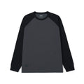 Simwood Contrast Crew Neck Shoulder Sleeves