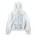 Empty Eyes Vintage Light Variable Loose Hooded Sweater